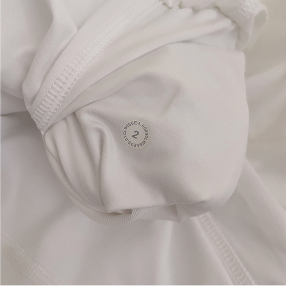 NWT Lululemon Court Rival High-Rise Tennis Skirt White Size 2 - Picture 4 of 7